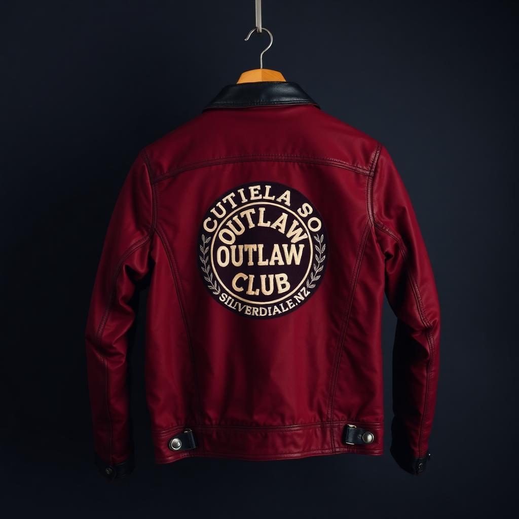 OUTLAW RACING CLUB JACKET, RED